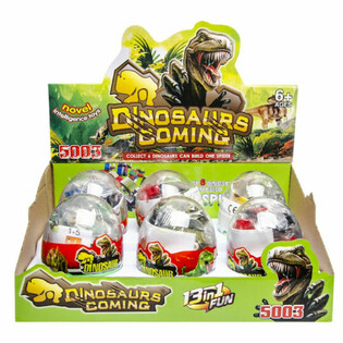 Bricks Kocke za Građenje - Set Dinosauri u Kapsuli (6 komada)