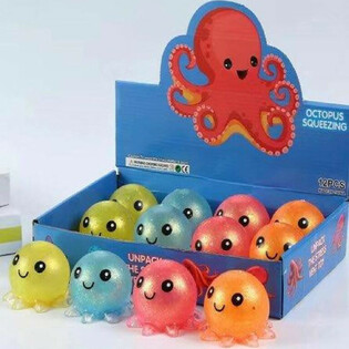 Stiskavac hobotnica Squeeze Octopus Display (12 komada)