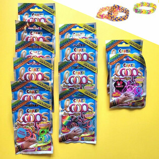 CRAZE LOOPS LOOM - BLINDBAGS - U DISPLAYU (12 komada)