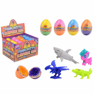 Foam Putty Surprise Egg - s igračkom iznenađenja u displeju (24 kom.)