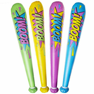 Velika Palica na Napuhavanje 'Boom!' - 85cm - Mix Boja (12 kom.)