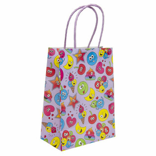 Papirnate Poklon Vrećice Smiley - 16x9x22 cm (12 komada)