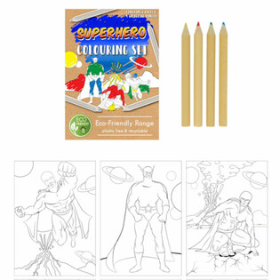 EKOLO&Scaron;KI SET ZA CRTANJE SUPERJUNAK (25 komada)