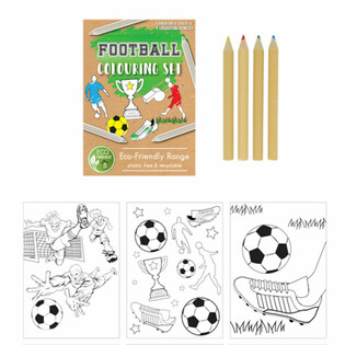 ECO FRIENDLY nogometni set za crtanje (25 komada)