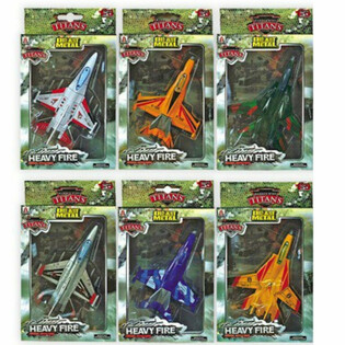 Metalni Die-Cast F16 Zrakoplovi (6 kom.)
