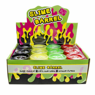 OBOJENI SLIME U BAČVICI U DISPLAYU (12 kom.)
