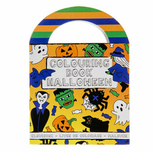Male halloweenske bojanke s naljepnicama (48 komada)