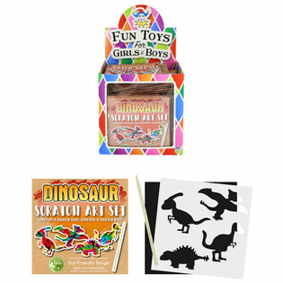 Ekolo&scaron;ki čarobni dinozauri na grebanje - Display (108 kom.)