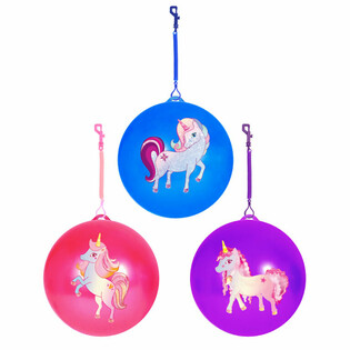 UNICORN / Lopta s Uzicom / Bungee Lopta &Oslash;23 cm (24 kom.)