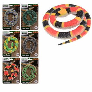 Animal World Zmija na Kartici (60 cm) - Display 24 komada
