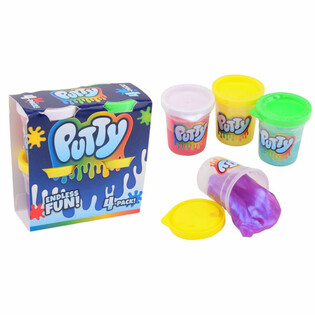 SLIME PUTTY - PAKIRANJE OD 4  (12 kom.)
