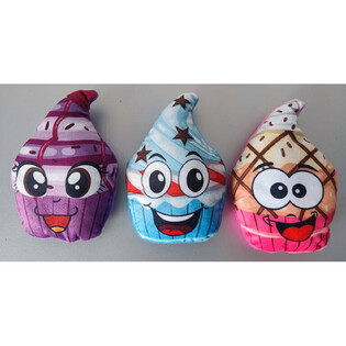Pli&scaron;ani Cupcake - Miks Boja (24 kom.)