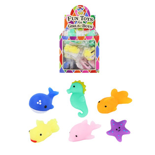 Squishy Morske Životinje za Tombolu - U Displayu (96 kom.)
