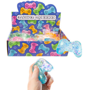 SQUEEZE GAMING KONTROLER - MIJE&Scaron;ANE BOJE - U DISPLAYU (12 kom.)