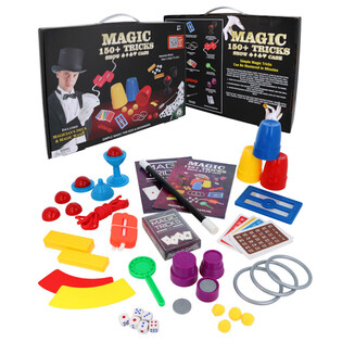XL Magic Tricks Set Mađioničarski Trikovi - Sa 150+ Trikova (1 kom.)