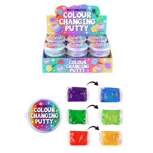 Toplinski Osjetljiva Putty Masa koja Mijenja Boju (24 kom)