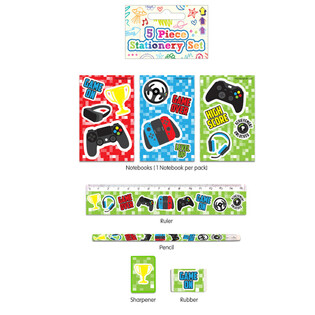 5-DIJELNI GAMER SET ZA PISANJE (24 kom.)