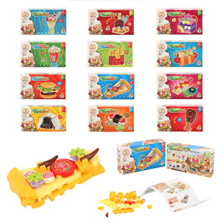 Kocke za Građenje Fast Food - Mix Setova Brze Hrane u Displayu (12 kom.)
