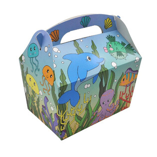 MENUBOX MODEL: MORSKE ŽIVOTINJE - Dim. 18.5x12x19 CM - FOODBOX - KIDSBOX (24 kom.)