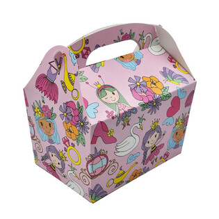 KUTIJA ZA DJEČJI JELOVNIK PRINCEZA - Dim. 18.5x12x19 CM - FOODBOX - KIDSBOX (24 kom.)