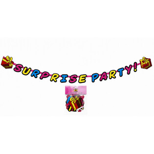 GIRLANDA SURPRISE PARTY - DULJINA: 180 CM (6 kom.)