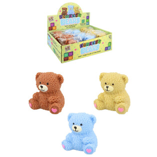 SQUUZY MEDVJEDIĆ SQUISHY - RAZNE BOJE - U DISPLAYU (12 kom.)