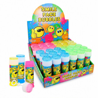 PUHALICA ZA SAPUNICU - SMILEY - 50ML U DISPLEJU (36 kom.)