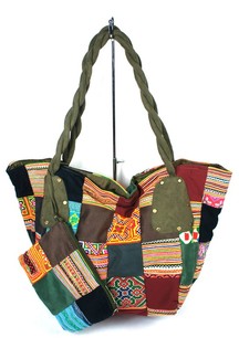 Patchwork Torba B-FAIR Velika Zelena (1 kom)