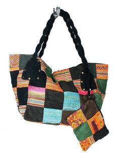 B-FAIR Patchwork Torba Velika Crna (1 kom)
