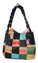 B-FAIR patchwork torba velika crna (1 kom.)