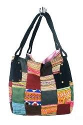 B-Fair Patchwork Torba Velika Crna - Ručni Rad (1 kom)