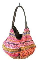 Art.br: 97734D - B-FAIR Pouche Torba preko ramena - Smeđa/Duga/Roza (1 kom)