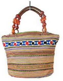 B-FAIR Beads Torba sa smeđim perlama na ručki (1 kom)