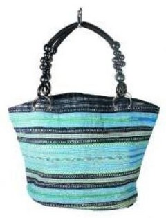 B-FAIR Torba Beads Crno/Svijetloplava (1 kom)