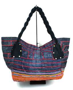 Brokatna Torba B-Fair Mala, Crna/Traper (1 kom)