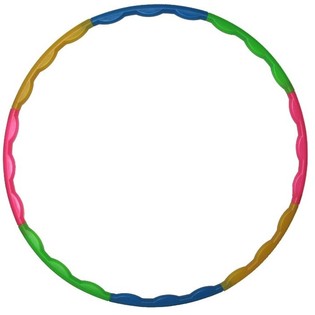 Hula Hoop obruč (4 kom.)