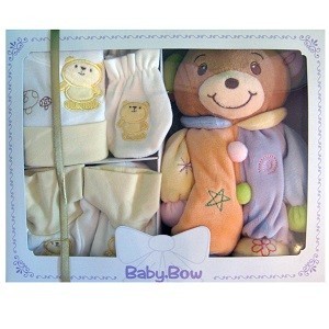 Poklon Set Baby Bow - Medvjedić (4-dijelni)