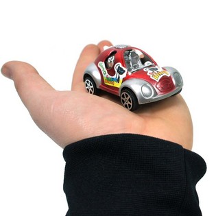 Set od 4 Automobila na Povlačenje Pull-Back u Kutiji
